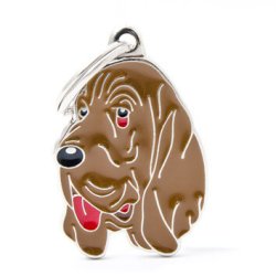 Medaglietta Cane Bloodhound 2017