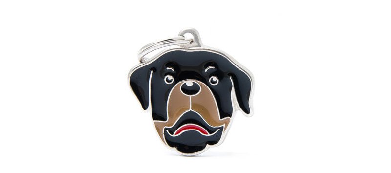 Medaglietta Cane Rottweiler Adulto 2017