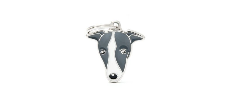 Medaglietta Cane Whippet 2017
