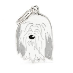 Medaglietta Cane Bearded Collie 2017