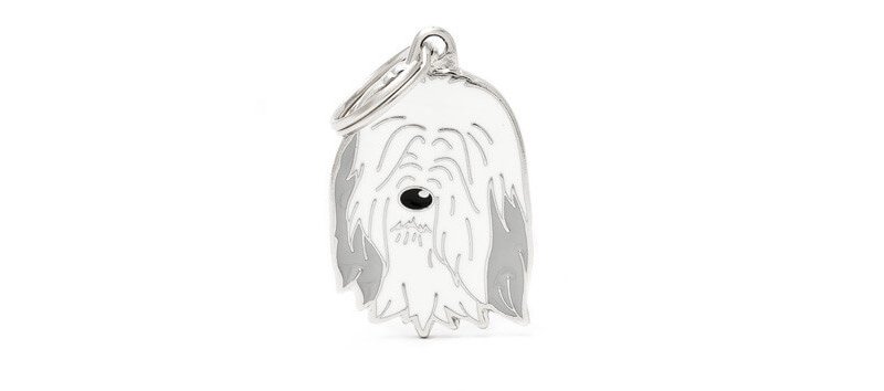 Medaglietta Cane Bearded Collie 2017