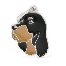 Medaglietta Cane Gordon Setter 2017