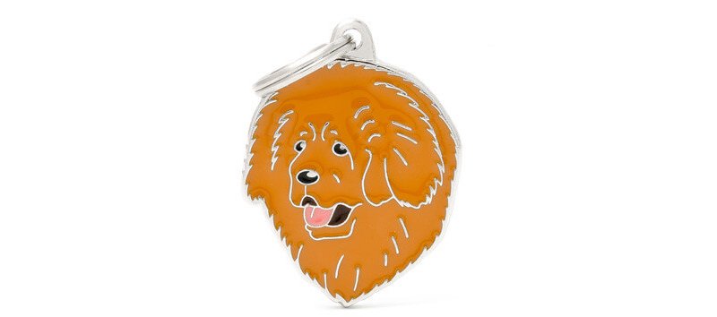 Medaglietta Cane Mastino Tibetano 2017