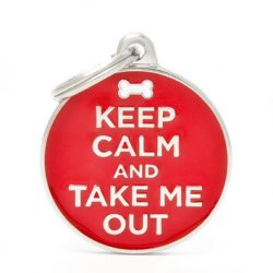 Medaglietta Keep Calm and Take Me Out 2017