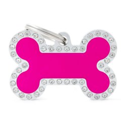 Medaglietta Glam Osso L smaltato con strass swaroski 2017