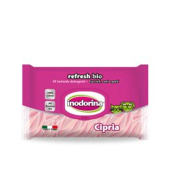 Inodorina Refresh Bio Cipria salviette detergenti - AquaZooMania Shop