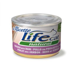 Life Cat Pollo con Prosciutto e Fagiolini 150g umido gatto