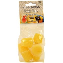ZOOFARIA Fuit Cups BANANA - snack per uccelli