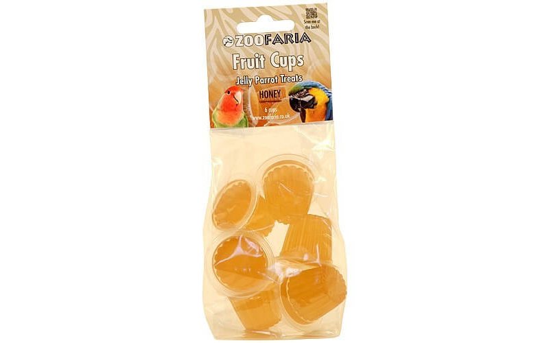 ZOOFARIA Fuit Cups MIELE - snack per uccelli