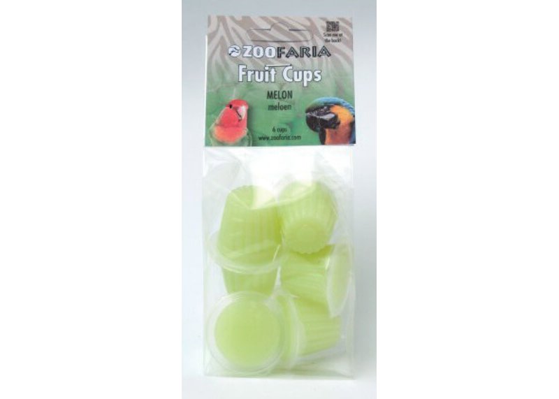ZOOFARIA Fuit Cups MELONE - snack per uccelli