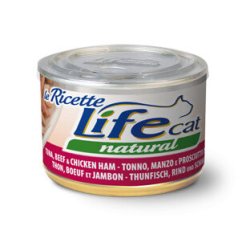 Life Cat Tonno con Pesce Azzurro e Verdure 150g umido gatto