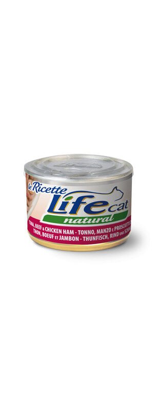Life Cat Tonno con Pesce Azzurro e Verdure 150g umido gatto