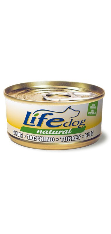 Life Dog Tacchino 170g umido cane