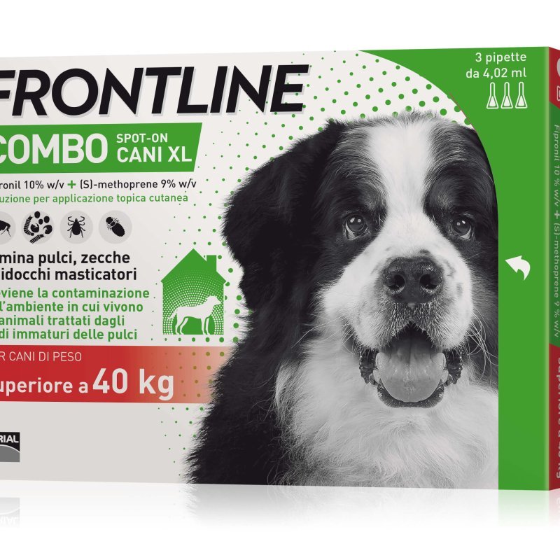 Frontline Combo Cane oltre 40kg 3 pipette