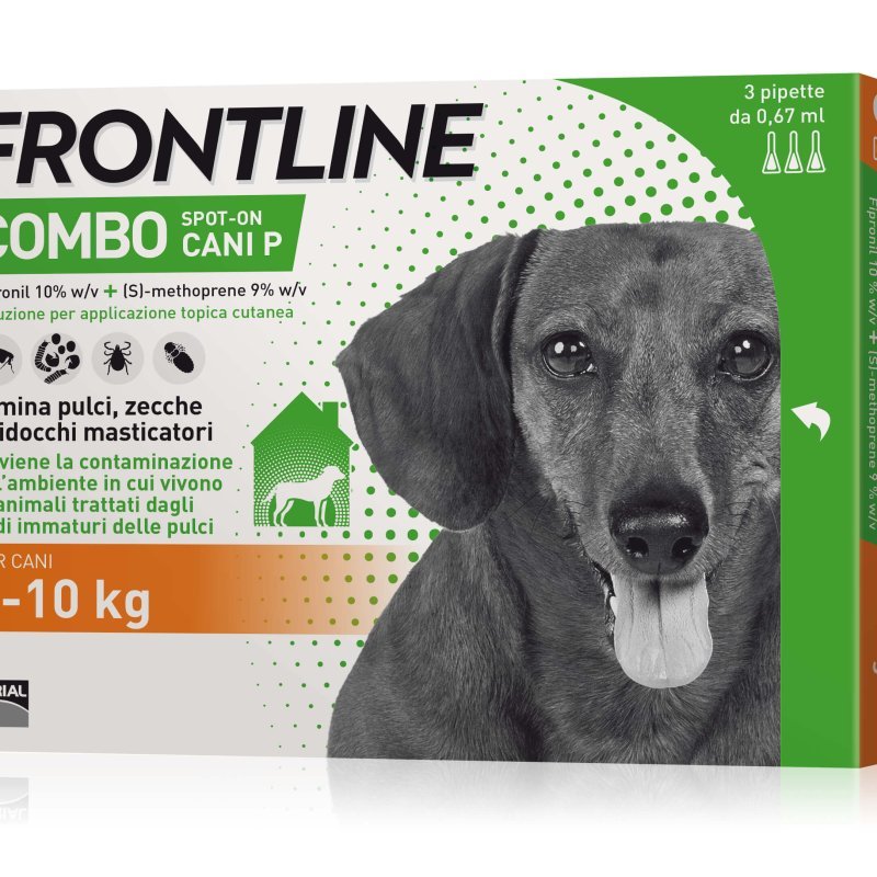 Frontline Combo Cane 2-10kg 3 pipette