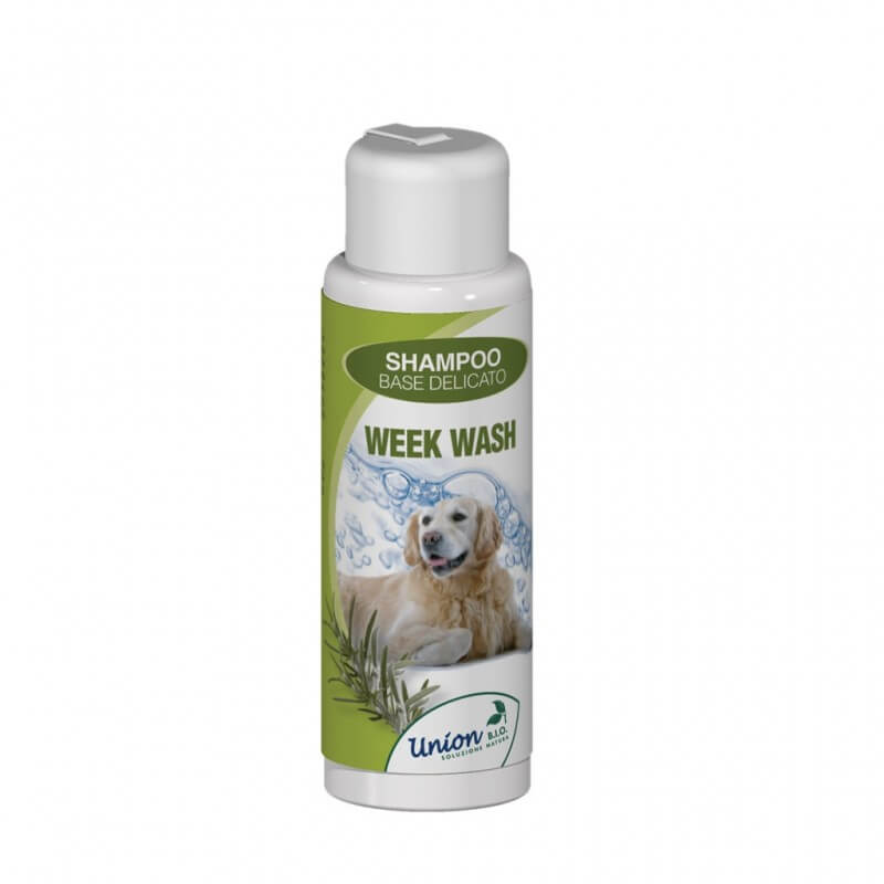 Union Bio Week Wash Shampoo base delicato per cani