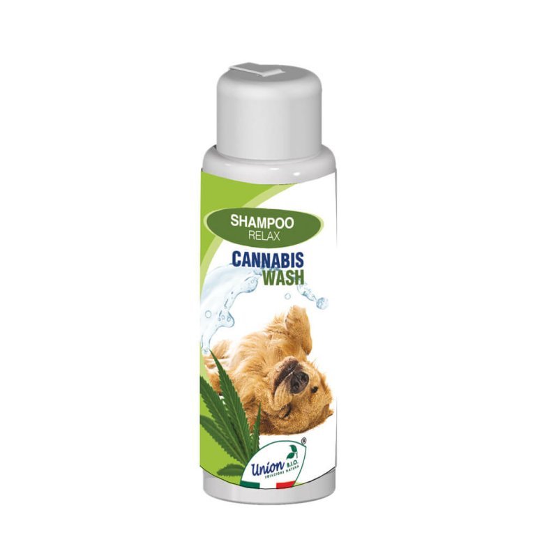 Union Bio Cannabis Wash 250ml shampoo relax per cani