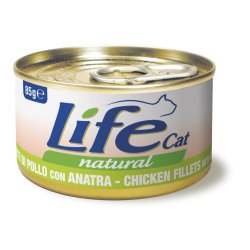Life Cat Pollo e Anatra 85g umido gatto