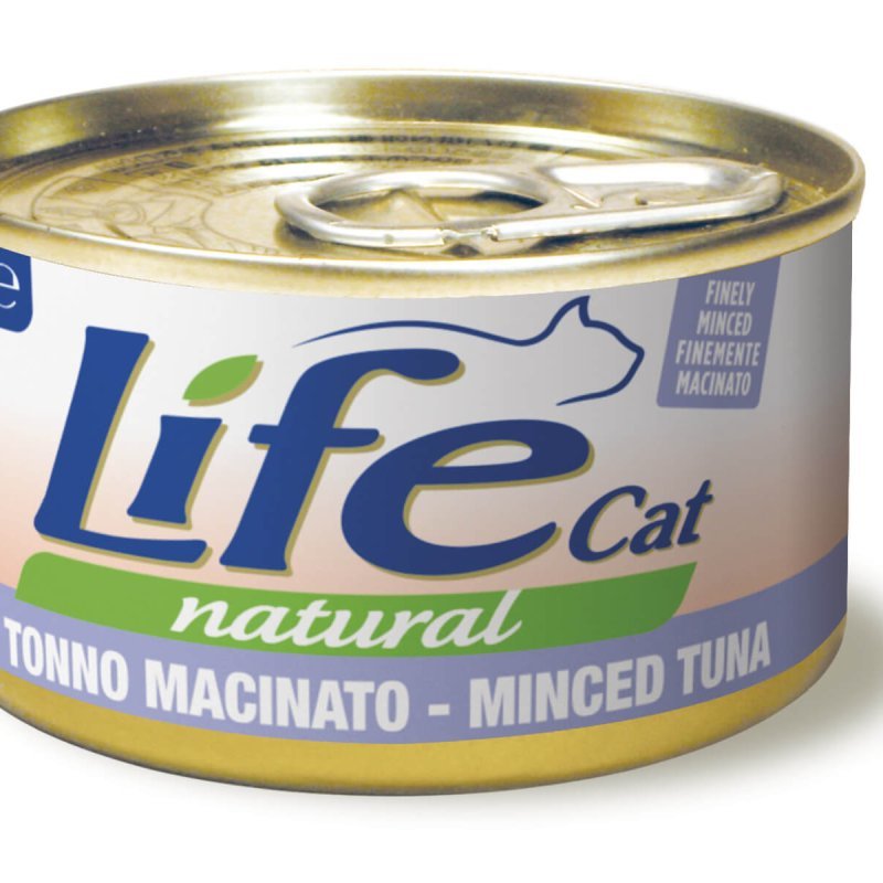 Life Cat Tonno Macinato 85g umido gatto