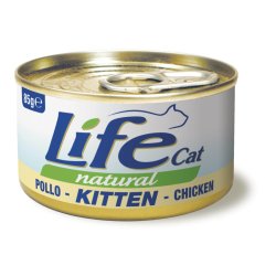 Life Cat Kitten Pollo 85g umido gatto
