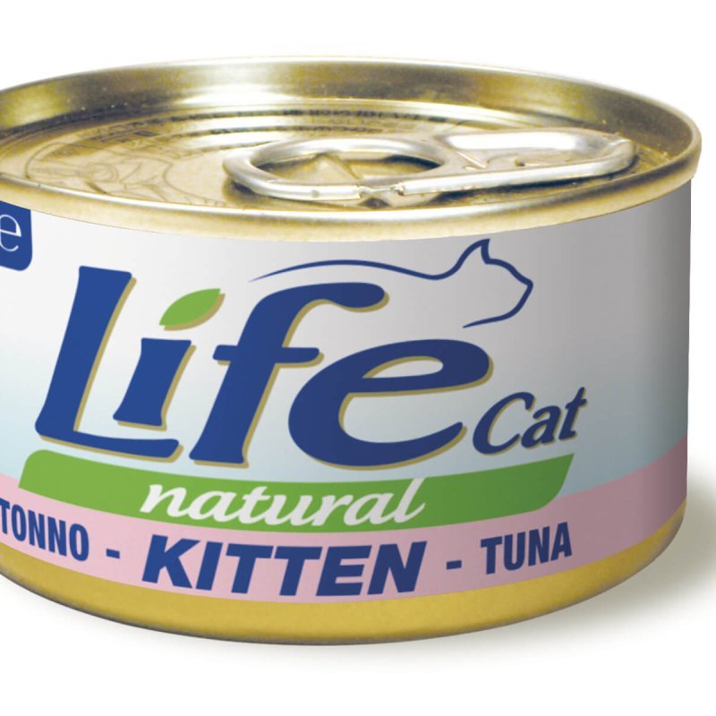 Life Cat Kitten Tonno 85g umido gatto