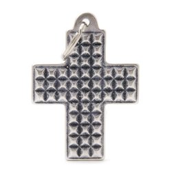 Medaglietta Bronx Croce Borchie XL