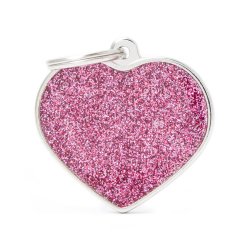 Medaglietta Shine Cuore L colori vari