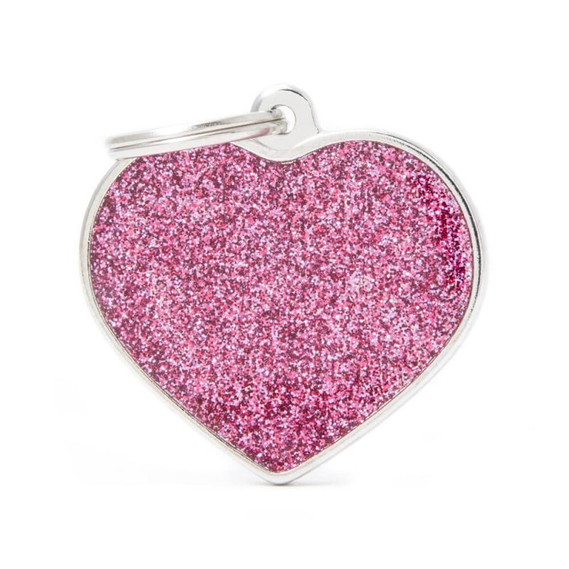 Medaglietta Shine Cuore L colori vari