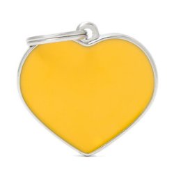 Medaglietta Basic Cuore L Smaltato ULTIMI PEZZI