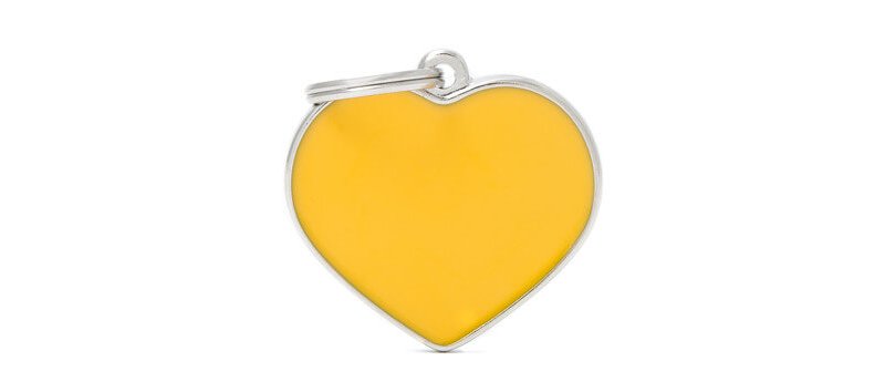 Medaglietta Basic Cuore L Smaltato ULTIMI PEZZI