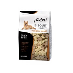Golosi Biscotti Country Vaniglia e Cereali 600g per cani