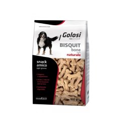 Golosi Biscotti Bone Naturale 600g per cani