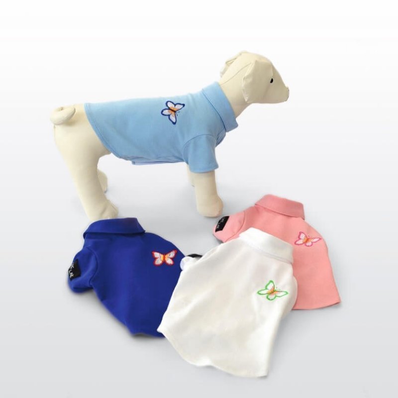 Dog Line Maglietta Mariposa - AquaZooMania Shop