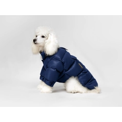 OFFERTA! Cuccicù Piumino Des Alpes 36 grigio in vera piuma per cane - ULTIMO PEZZO