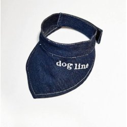 Dog Line Bandana in Jeans per cane
