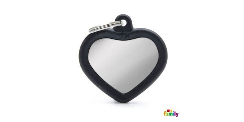 Medaglietta Hushtag Cuore colori vari - AquaZooMania Shop