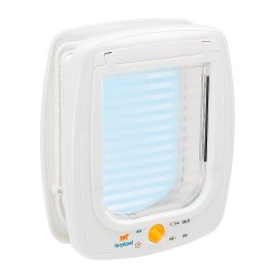 Ferplast Swing 9 bianco portina selettiva per cani e gatti