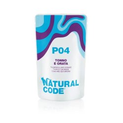 Natural Code Busta P04 Tonno e Orata 70g umido gatto