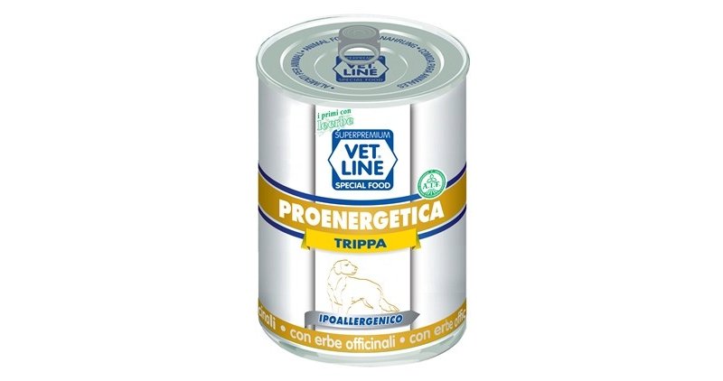 Vet Line Proenergetica Trippa e Patate 400g umido cane