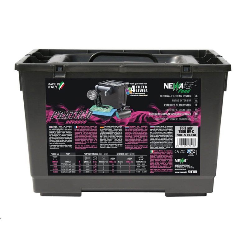 Newa Pratico advance 7000 UV-C Filtro per laghetti