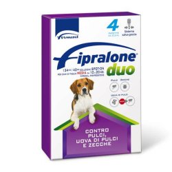 Fipralone Duo Spot-On Cane 10-20kg 4 pipette