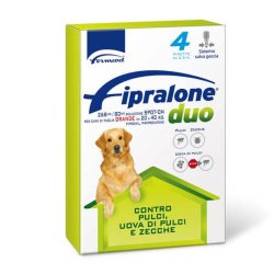 Fipralone Duo Spot-On Cane 20-40kg 4 pipette