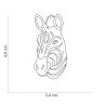 Medaglietta Zebra - AquaZooMania Shop