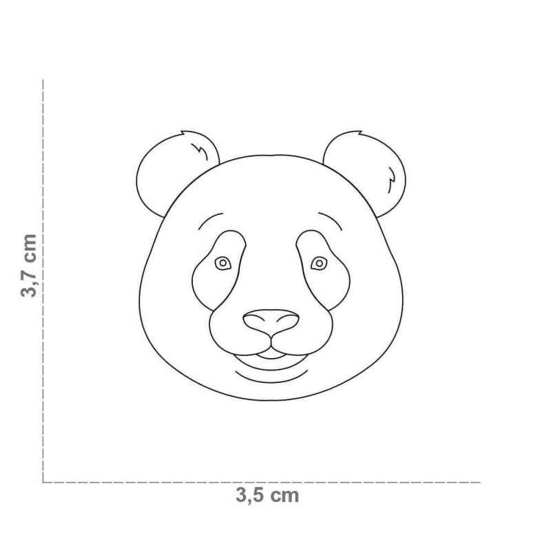 Medaglietta Panda