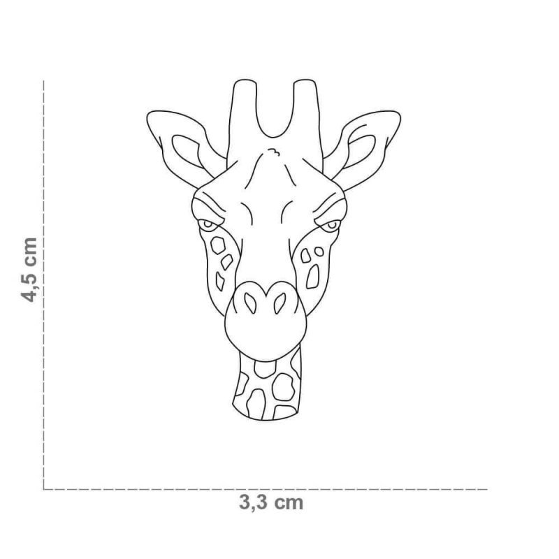 Medaglietta Giraffa