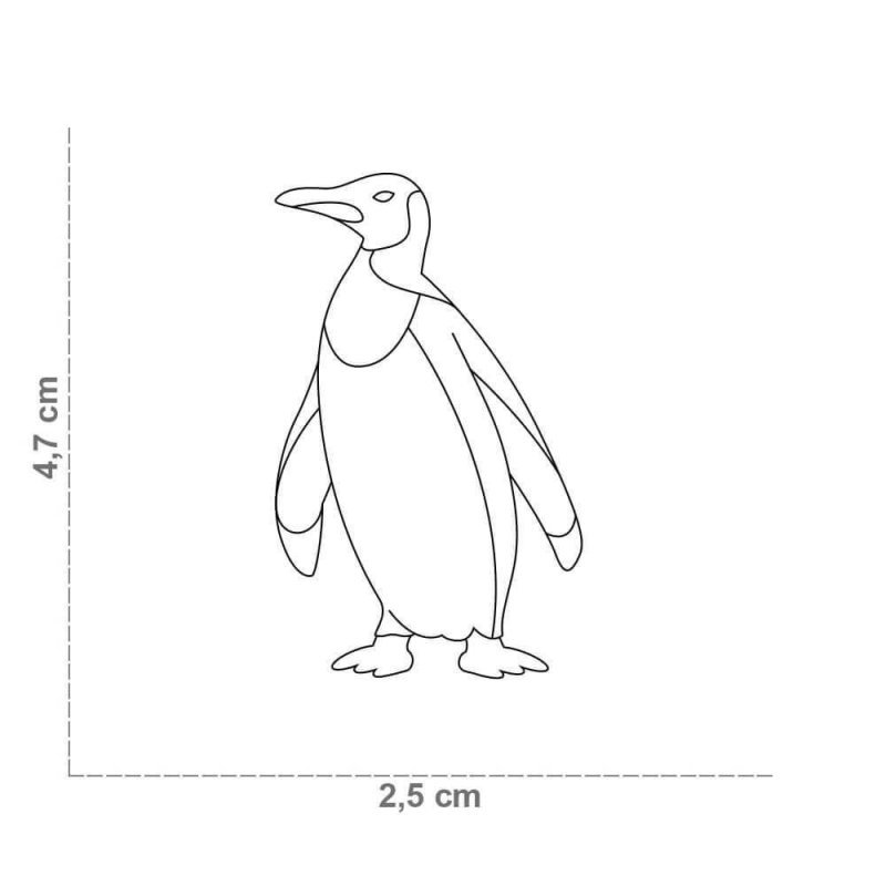 Medaglietta Pinguino
