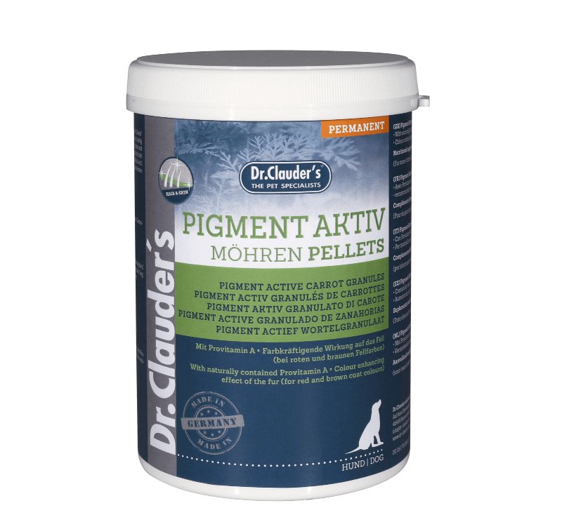 Dr. Clauder's Pigment Aktiv Mohren Pellets granulato di carote