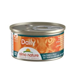 Almo Nature Daily Menù Mousse con Tonno e Pollo 85g umido gatto
