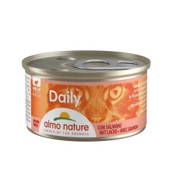 Almo Nature Daily Menù Mousse con salmone 85g umido gatto
