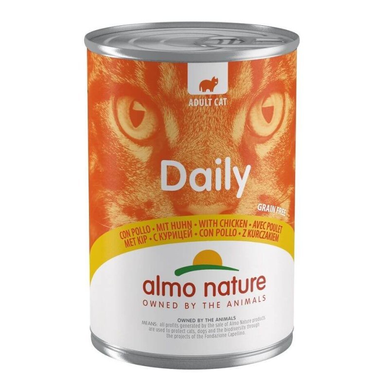 Almo Nature Daily Menu con Pollo 400g umido gatto